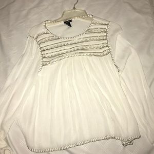 White Semi-Formal Top